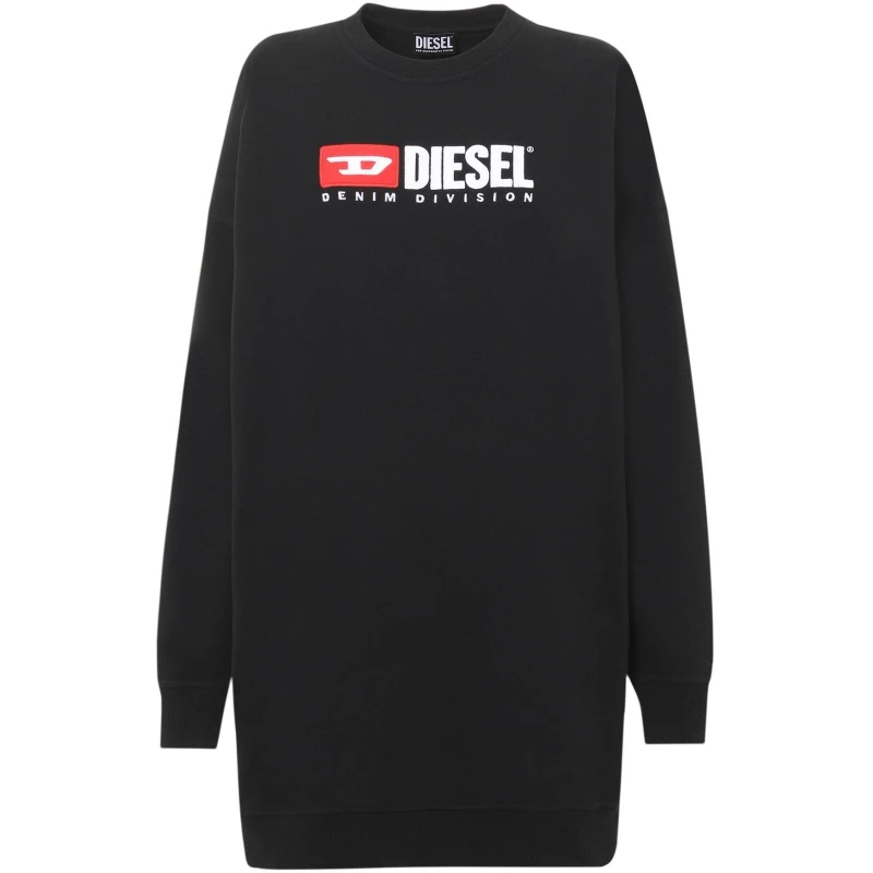 Image of Diesel Womens Jumper Dress Black female 8