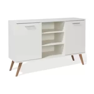Image of Hannu 2 Door Sideboard - White White