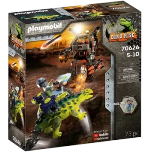 Image of Playmobil Dinos Saichania Invasion of the Robot Playset