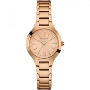 Image of Ladies Bulova Quartz Dress Stainless Steel Watch