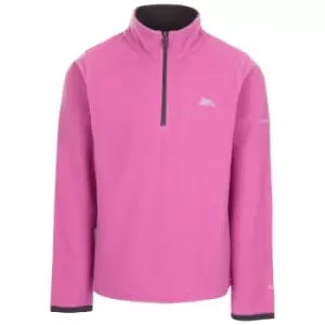 Image of Trespass Childrens/Girls Sybil Micro Fleece (7/8 Years) (Deep Pink)