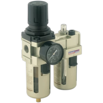 Image of Sealey SA206 Air Line Filter / Regulator / Lubricator