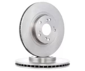 Image of RIDEX Brake disc 82B0569 Brake rotor,Brake discs HONDA,CR-V III (RE),CIVIC VII Hatchback (EU, EP, EV),CR-V II (RD_),CIVIC VIII Stufenheck (FD, FA)