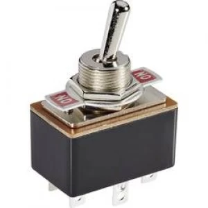 Image of Toggle switch 250 V AC 1.5 A 2 x OnOn SCI R13 4 0