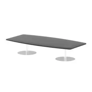 Image of Italia Poseur Table High Gloss 2400 Top 475 High Black