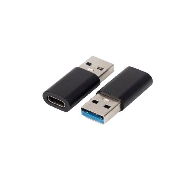 Image of Microconnect USB3.0ACF cable gender changer USB A USB C Black