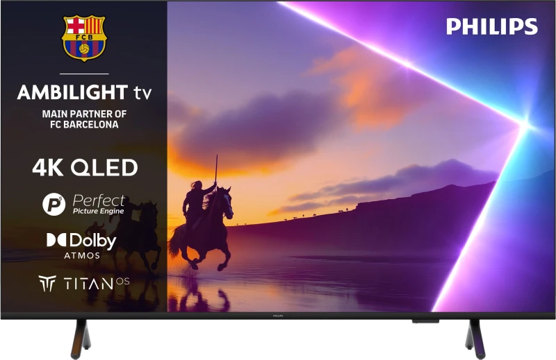 Image of Philips PUS8500/05 75" Smart 4K Ultra HD QLED Ambilight TV - 75PUS8500/12