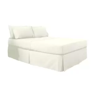 Image of Belledorm 200 Thread Count Egyptian Blend Platform Valance (Double) (Ivory)