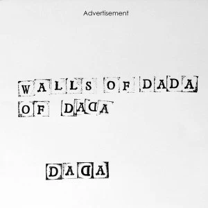 Image of Walls Of Dada - Dada Limited Edition Rose Vinyl