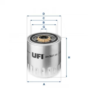 Image of 24.321.00 UFI Fuel Filter