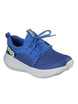 Image of Skechers Boys Gorun Fast Tharo Trainer - Blue