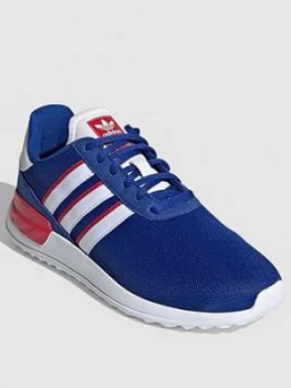 Image of adidas Originals La Trainer Lite Junior Trainers - Blue, Size 5