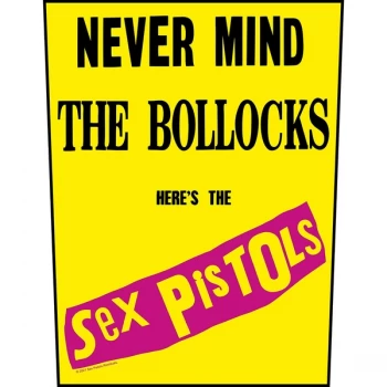 Image of Sex Pistols - The - Never Mind The Bollocks Back Patch