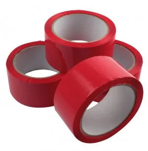 Image of Polypropylene Tape 50x66 Red 62050664 - 6 Pack