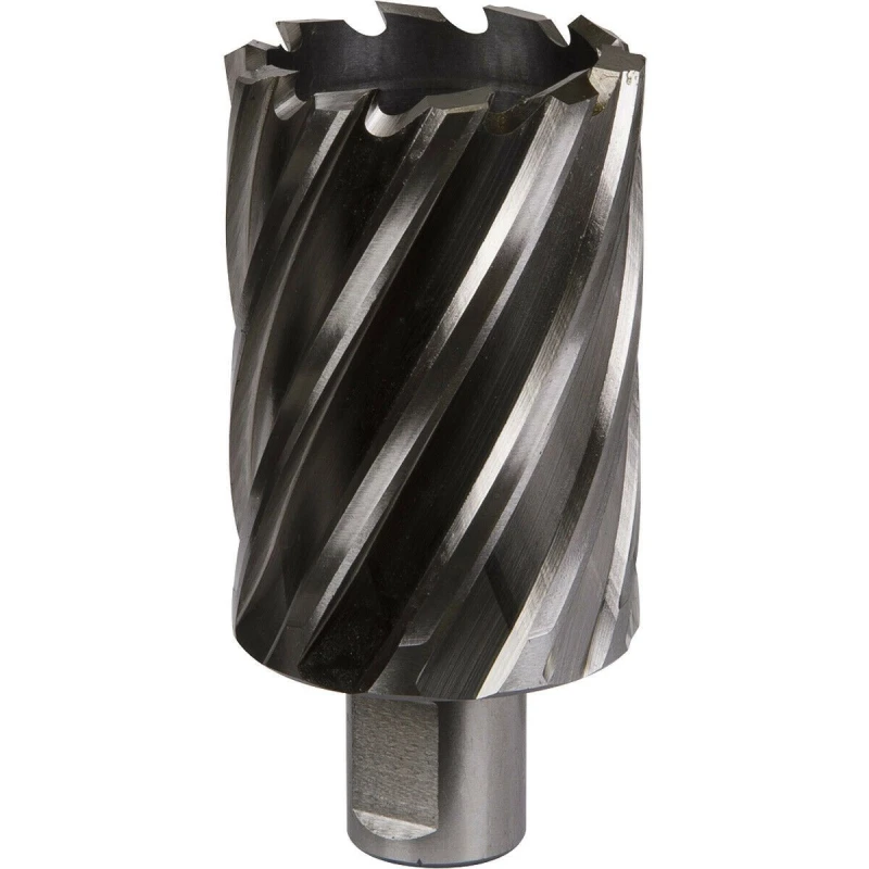 Image of Loops 43mm x 50mm Depth Rotabor Cutter - M2 Steel Annular Metal Core Drill 19mm Shank Metallics