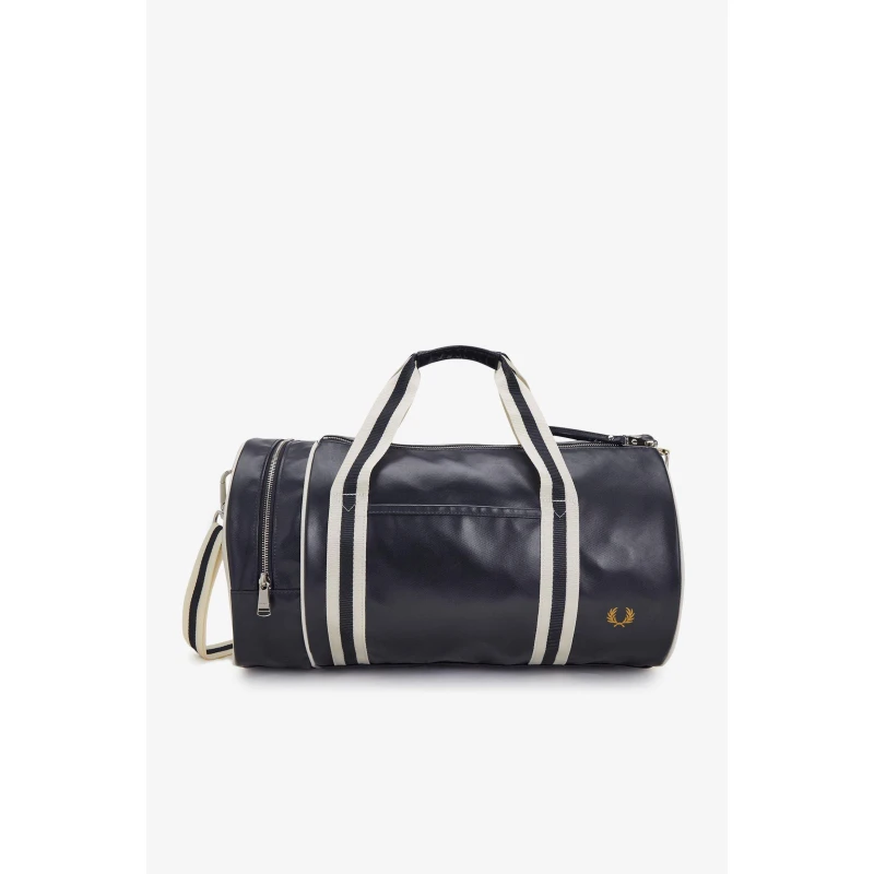 Image of Fred Perry Classic Barrel Bag Navy 635 male One Size