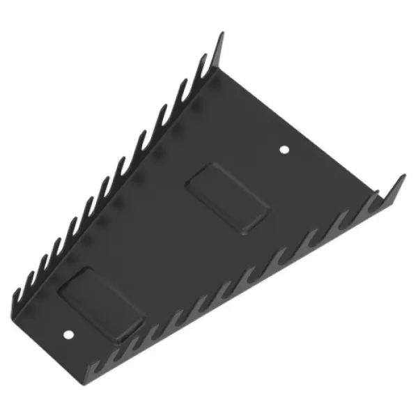 Image of Genuine SEALEY WR03 Spanner Rack Magnetic Capacity 12 Spanners