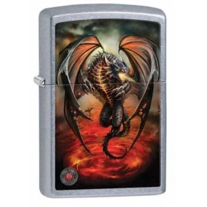 Image of Zippo Anne Stokes Fire Breathing Dragon Street Chrome