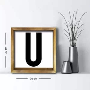 Image of 3030AHS-094a Multicolor Decorative Framed MDF Painting