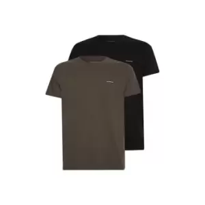 Image of Calvin Klein Jeans 2 Pack Slim T Shirts - Multi