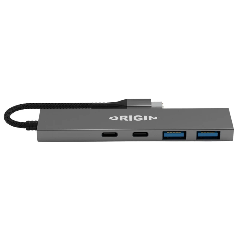 Image of Origin Storage Origin Storage Docking Station - 2x USB 3.2 Ports & 2x USB-C Ports OS-HUB-USB3/C