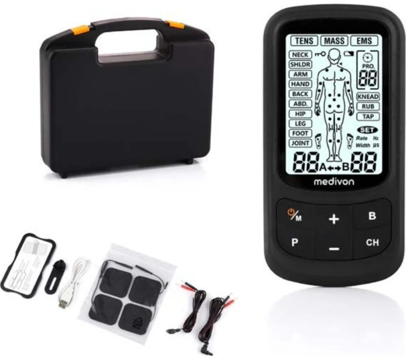 Image of MEDIVON OdinFlex EMS Body Massager - Black 5904119283109