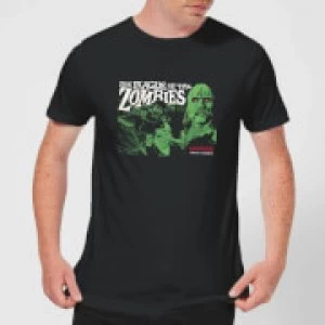 Image of Hammer Horror Plague Of The Zombies Mens T-Shirt - Black - M