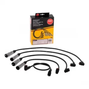 Image of NGK Ignition Lead Set AUDI,VW,SEAT 0941 Ignition Cable Set,Ignition Wire Set,Ignition Cable Kit,Ignition Lead Kit