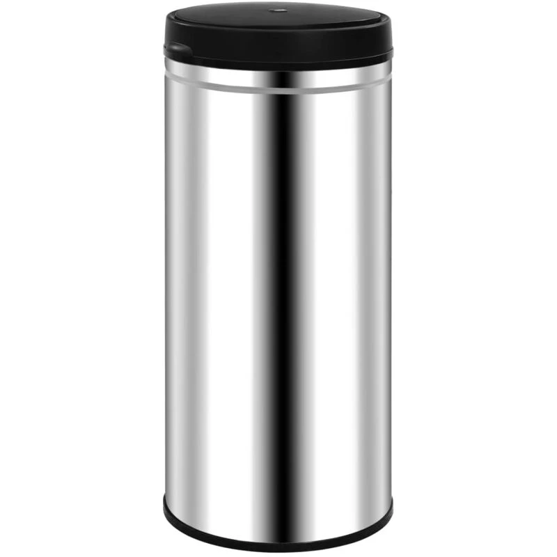 Image of VIDAXL Automatic Sensor Dustbin 80 l Stainless Steel Vidaxl 8720286044049