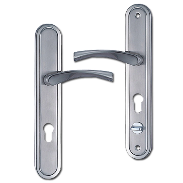 Image of Hooply 68 PZ Lever Handles with Thumbturn - 278mm 234mm fixings