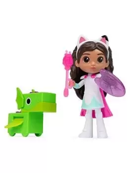 Image of Gabby'S Dollhouse Cat-Ivity Pack Gabby Knight & Mini Dragon