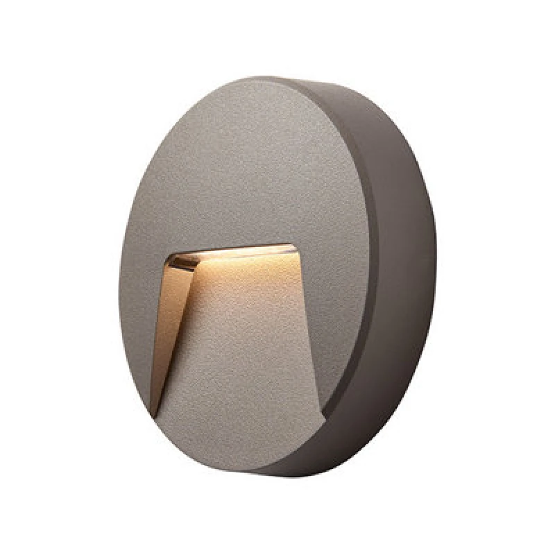 Image of Netlighting Severus Cct Outdoor Surface Mounted 3W LED Wall Light Grey IP65 Grey