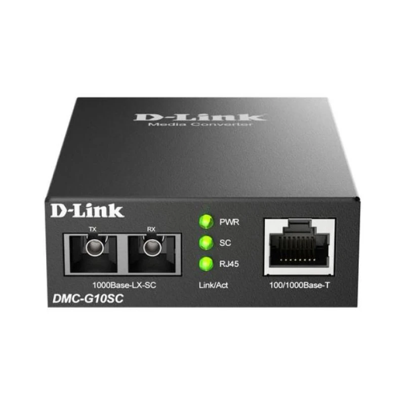 Image of D-Link DMC-G10SC/E network media converter 1000 Mbps Single-mode