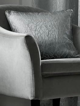 Image of Ashley Wilde Elstree Ice Blue 45X45 Feather Filled Cuhsion