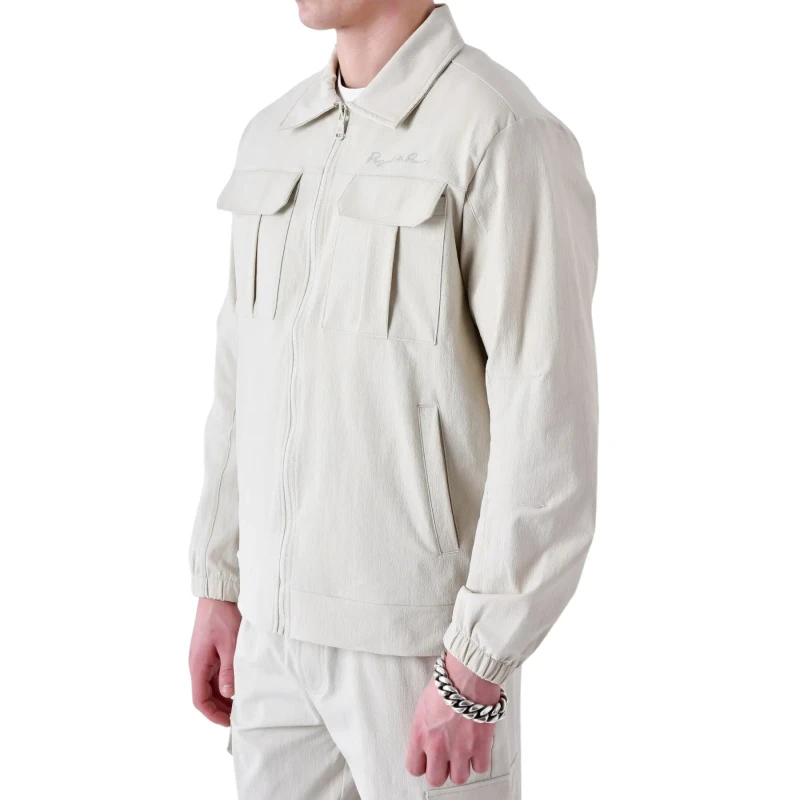 Image of Project X Paris Funnel-neck jacket Project X Paris Workwear Gris Male XL