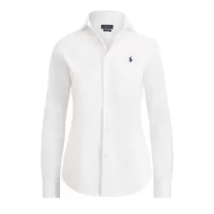Image of Polo Ralph Lauren George Poplin Shirt - White