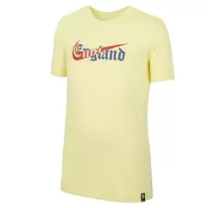 Image of Nike England T-Shirt Junior - Yellow