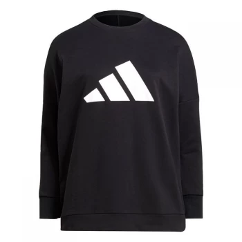 Image of adidas Sportswear Future Icons Sweatshirt (Plus Si - Black