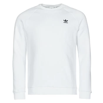 Image of adidas ESSENTIAL CREW mens Sweatshirt in White - Sizes S,M,L,XL