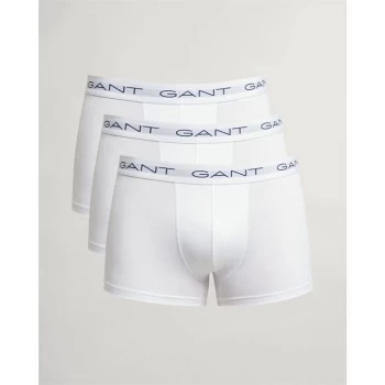 Image of Gant 3 Pack Trunks - White