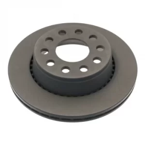 Image of Brake Disc 43932 by Febi Bilstein Rear Axle