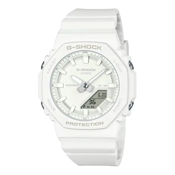 Image of Casio G-Shock GMA-P2100-7AER One Tone 2100 White Strap Watch - W59120