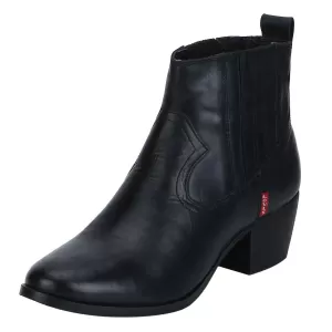 Image of Levis Western Folsom Boot - Black