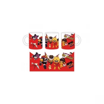Image of Il Pazzo Mondo Go Nagai Red Mug
