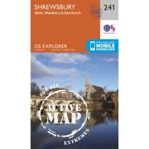 Image of Shrewsbury by Ordnance Survey (Sheet map, folded, 2015)