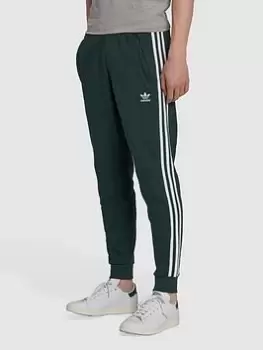 Image of adidas Originals 3-Stripes Pant - Dark Green, Dark Green, Size L, Men