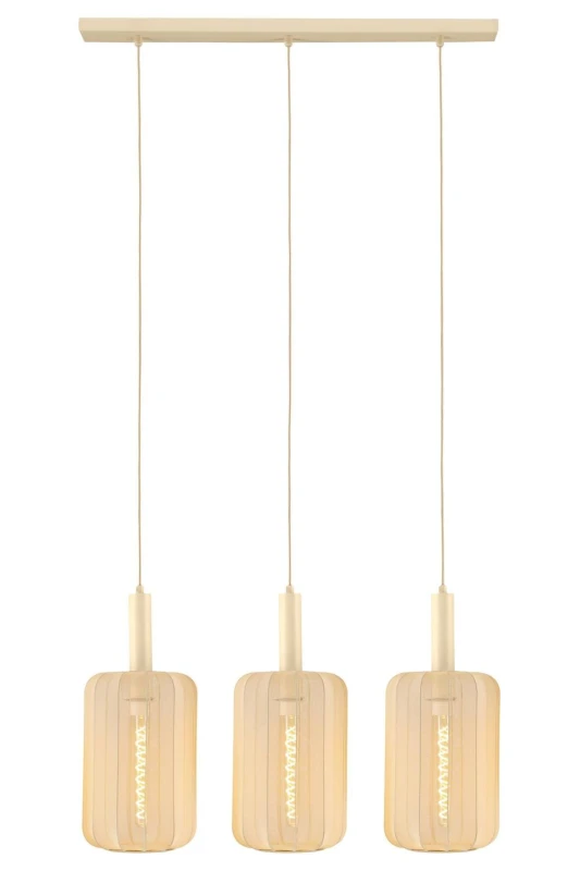 Image of Netlighting Lucide CORINA Pendant light 3xE27 Cream Cream Unisex