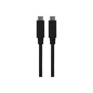 Image of Maplin Thunderbolt 3 USB-C to USB-C Cable 0.7m Black