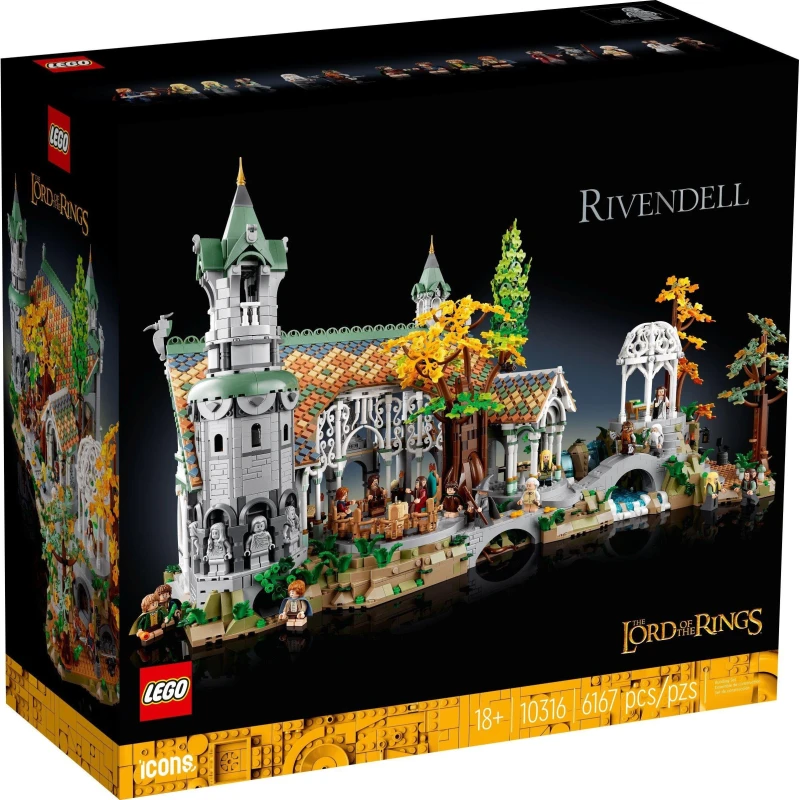 Image of Lego LEGO Icons LOTR Rivendell 10316 Multi - LEGO Multi BV29901