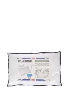 Image of White Duck Down Surround Pillow